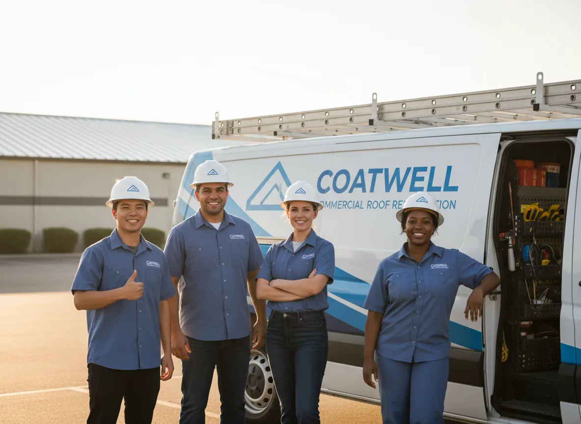 Commercial roof coating company in Grantsburg, IL